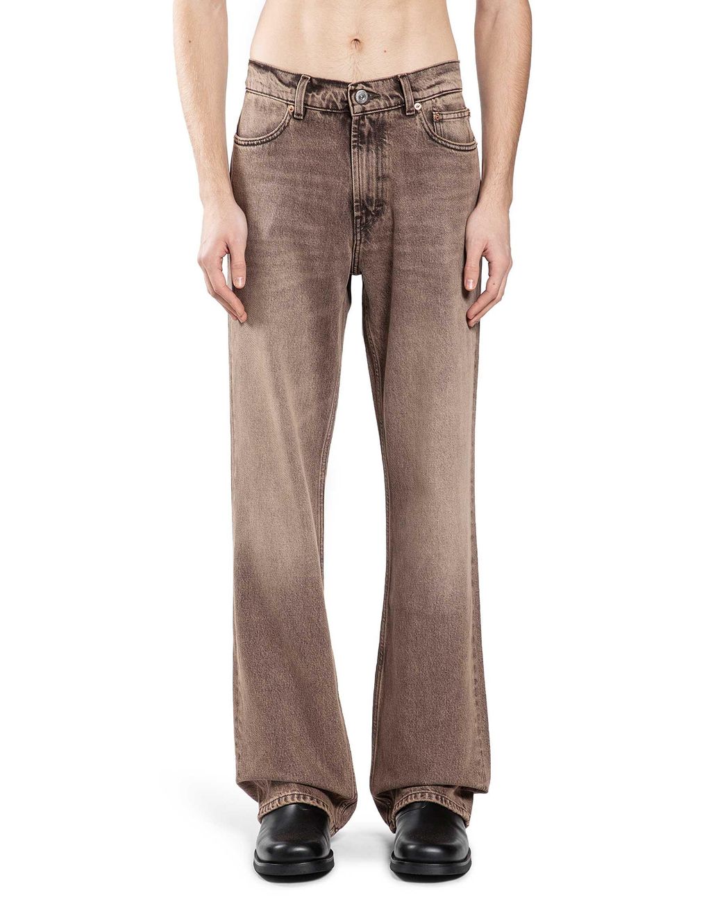 Our Legacy Gray Carlson Cut Jeans for men