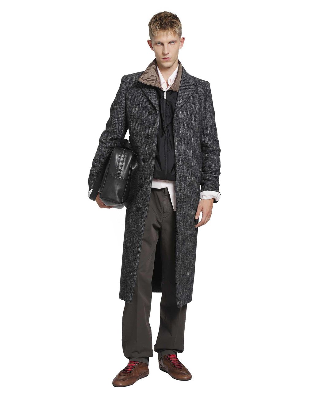 Prada Brown Re-Nylon Reversible Jacket for men