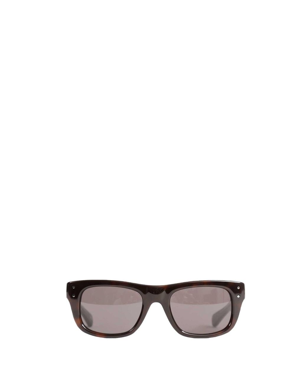 Balenciaga Brown Standard Square Sunglasses for men