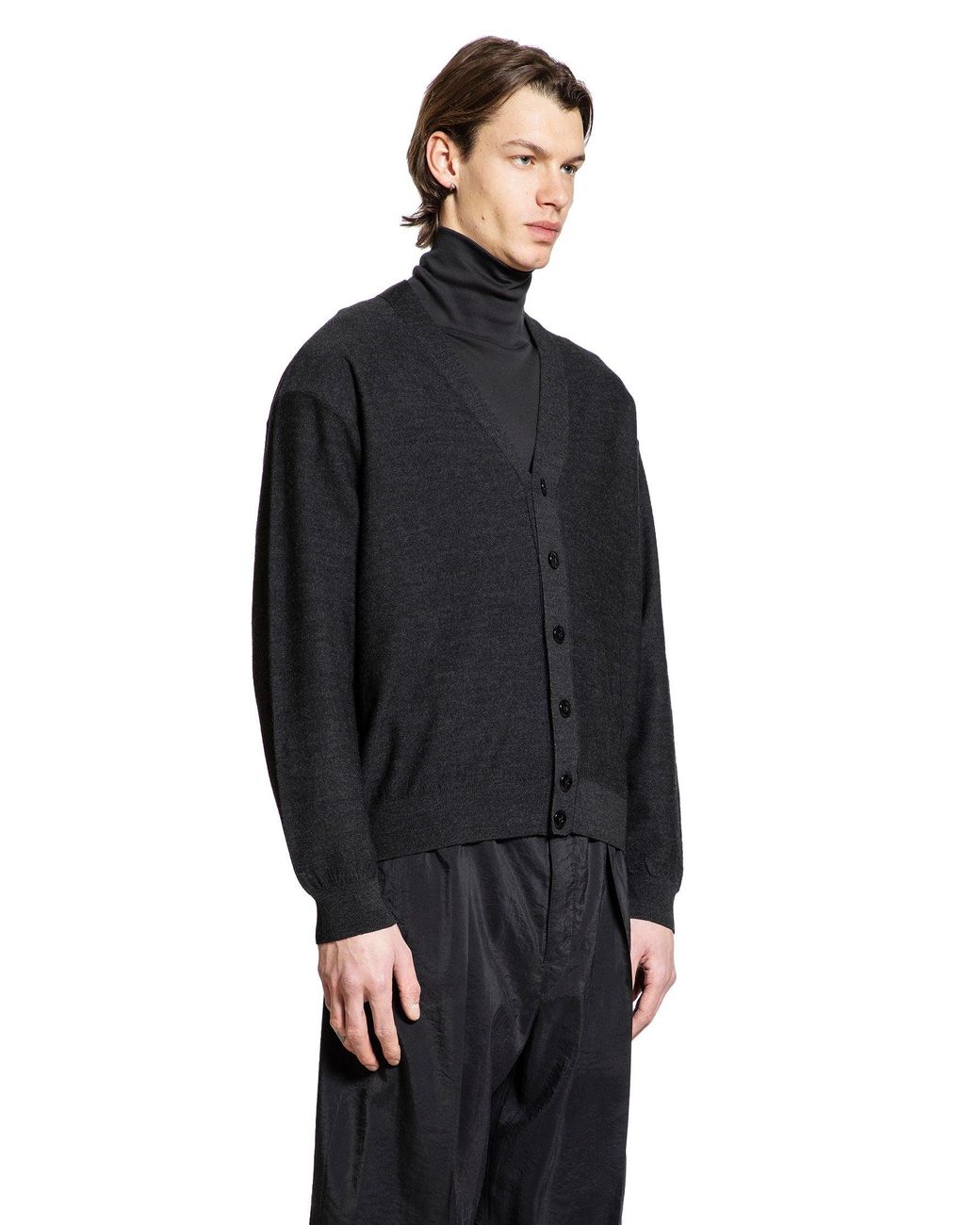 Lemaire Relaxed Twisted Cardigan in Blue for Men | Lyst
