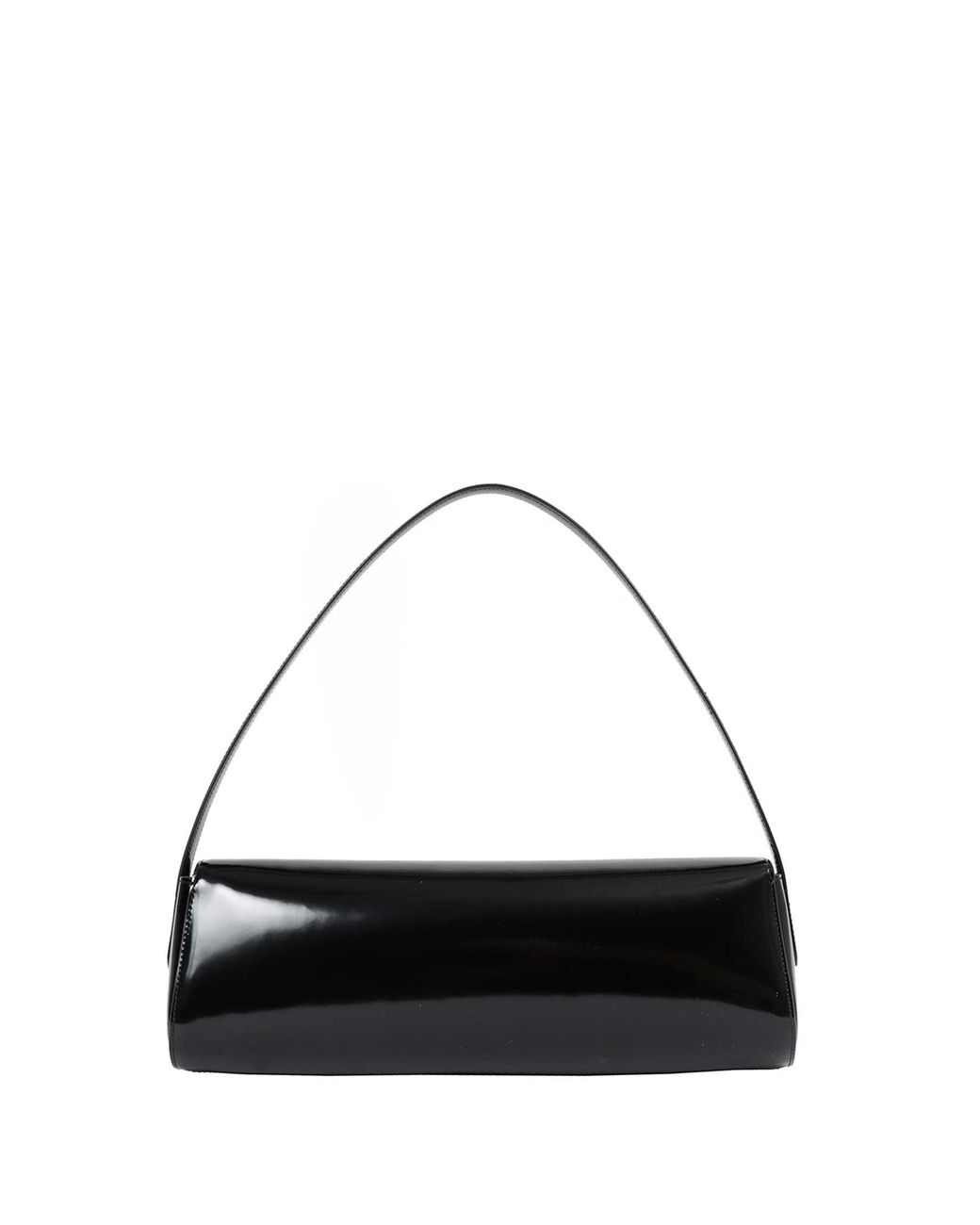 Jil Sander Black Kante Flap Bag