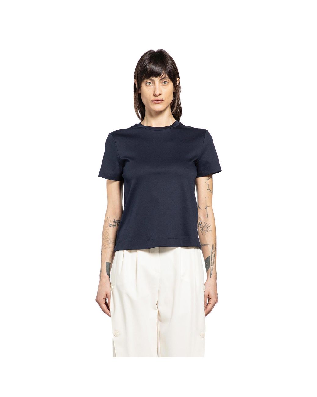 Max Mara Blue Mxpdonata T-Shirt