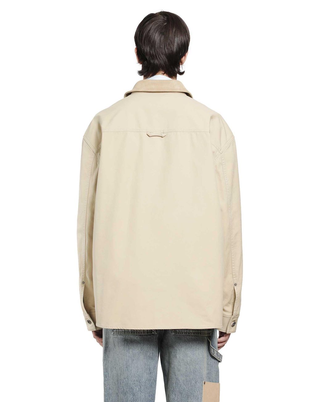 Loewe Natural Cotton Canvas Overshirt for men