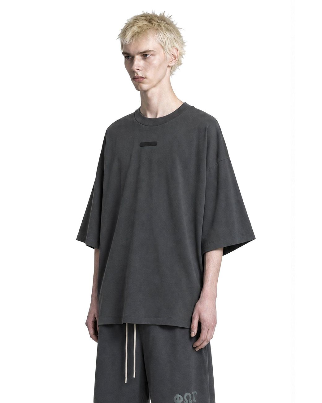 Fear Of God Black Merch Tee Boxy Fit for men