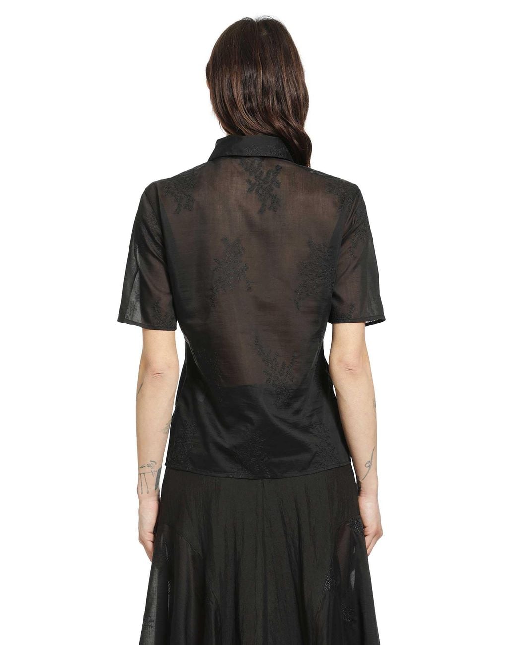Our Legacy Black X-Ray Shirt