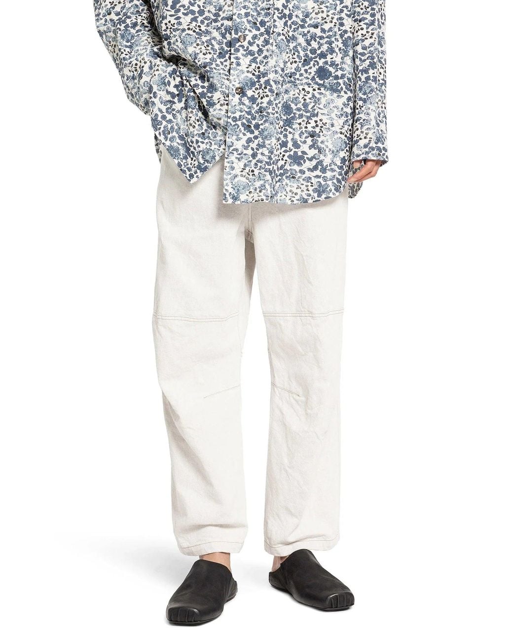 Forme D'expression Blue 5 Pocket Baggy Jeans for men