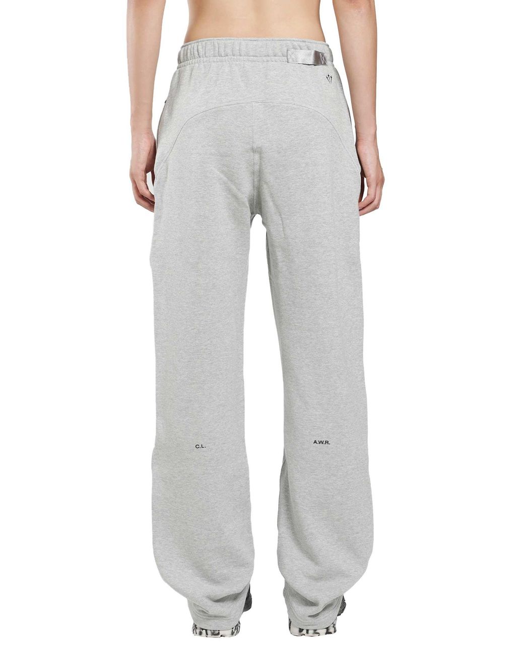Nike Gray Nocta Fleece Open-Hem Sweatpants for men