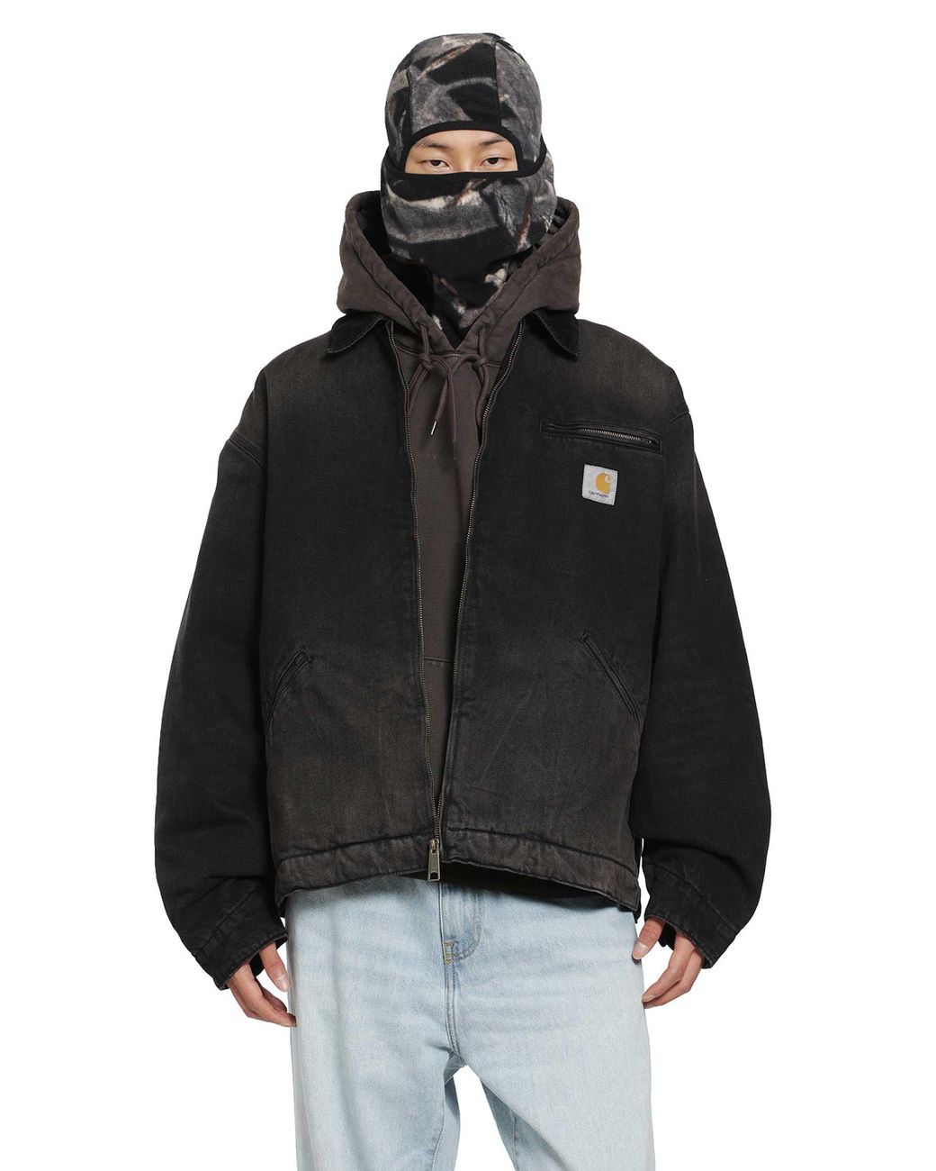 Carhartt Black Og Detroit Jacket for men