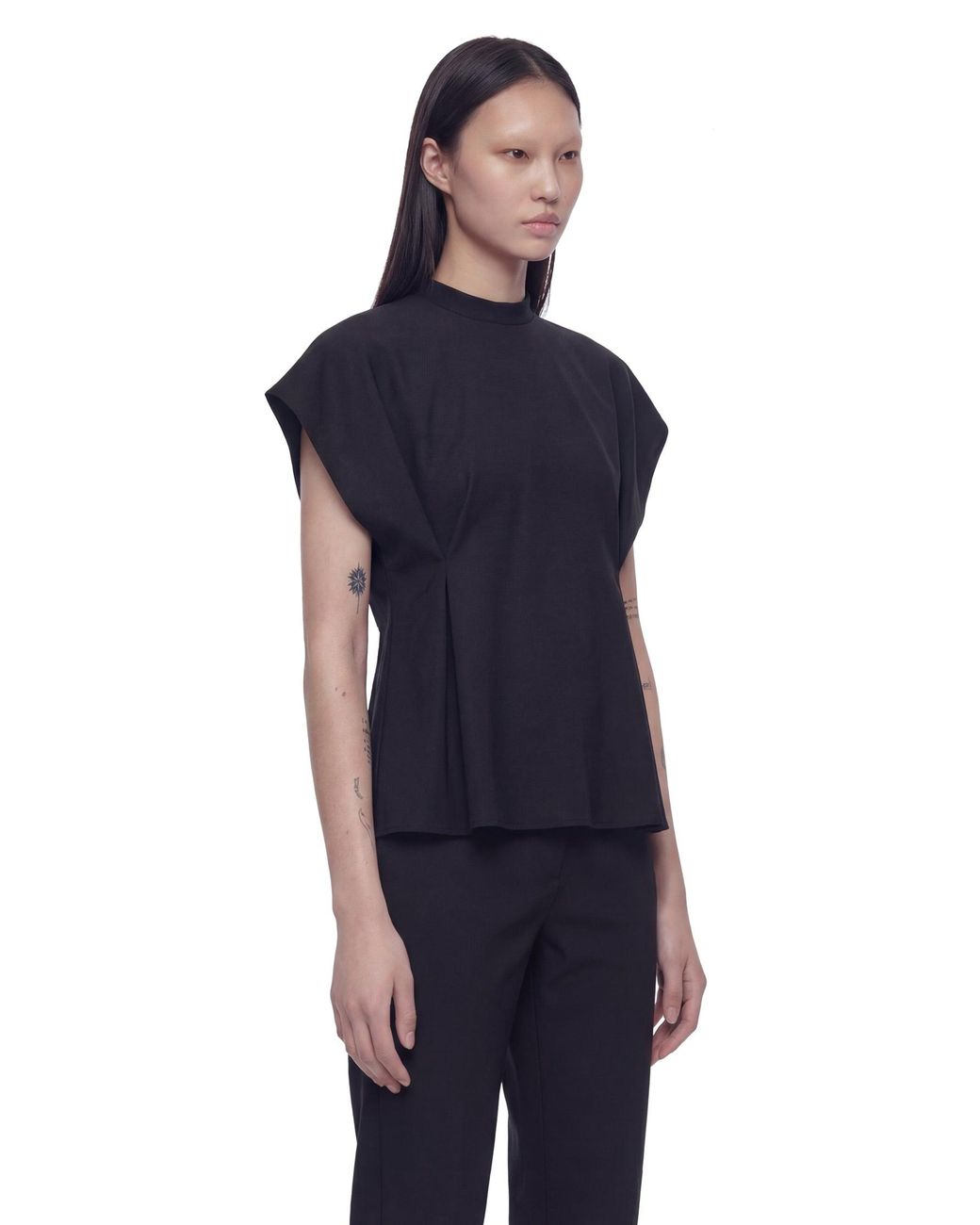 Coperni Blue Zero Waste Adjustable Tee