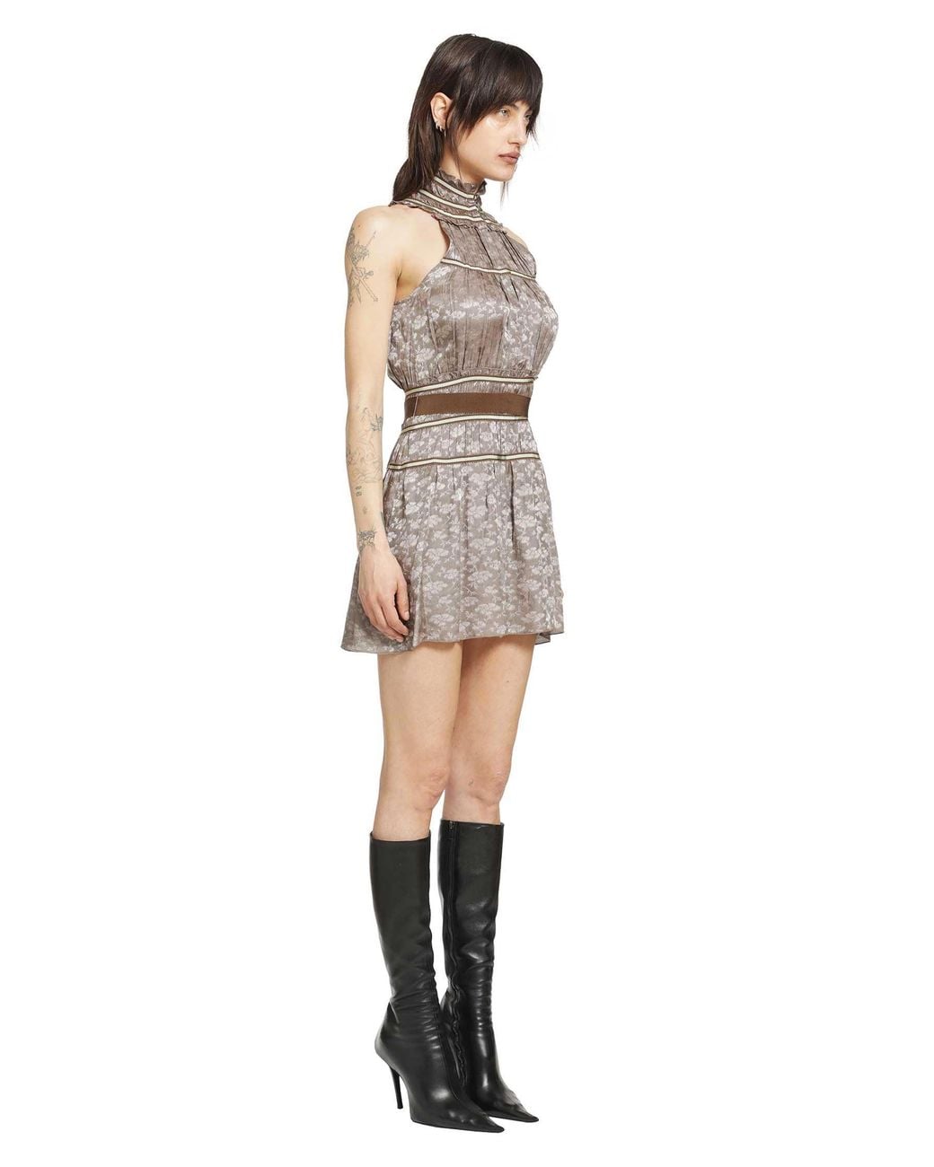 KNWLS Natural Freya Dress