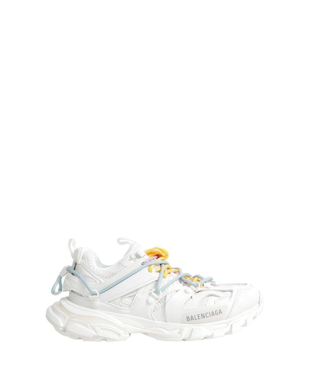 Balenciaga White Track Trail Laces Sneakers