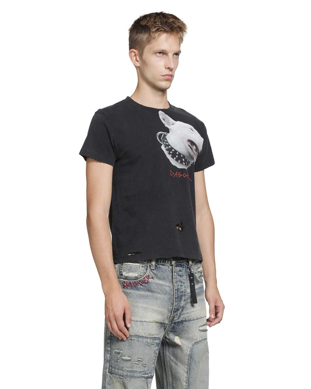 DAGGER Black Terrier Ts T-Shirt for men