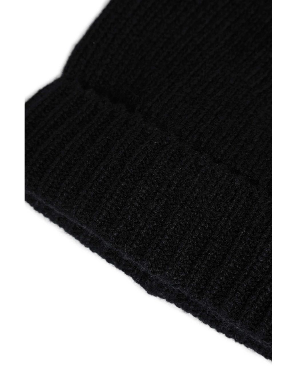 The Row Black Pavir Beanie