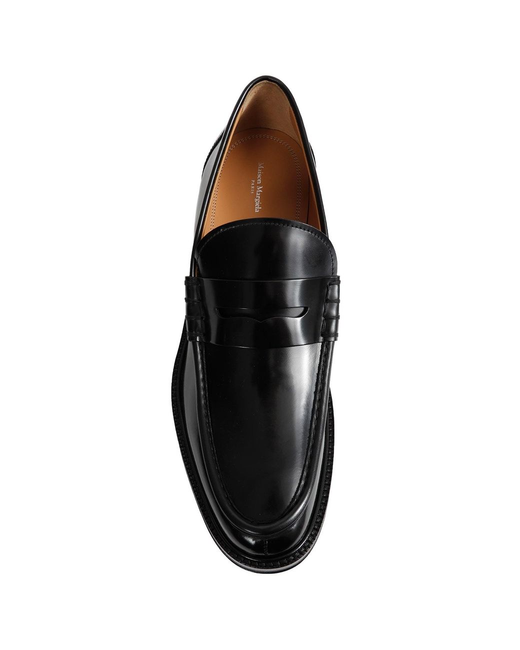 Maison Margiela Black Heel-Less Loafer for men