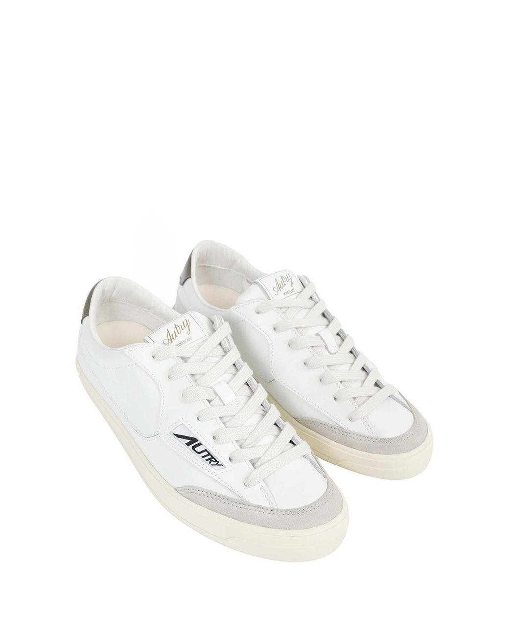 Autry White Windscape Low Sneakers for men