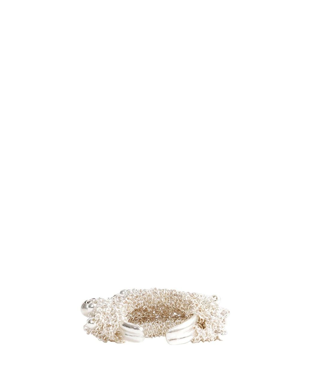 AETHER THEORIES White The Convertible Mirethread Cuff