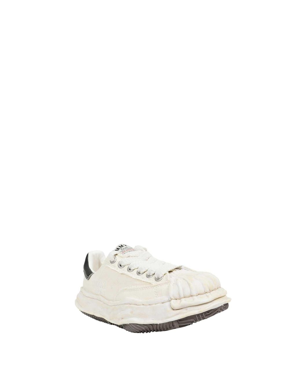 Maison Mihara Yasuhiro White Blakey Bleached Canvas for men