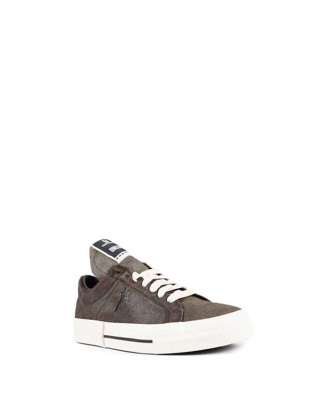 Rick Owens Gray Converse One Star Pro Ox Sneakers for men