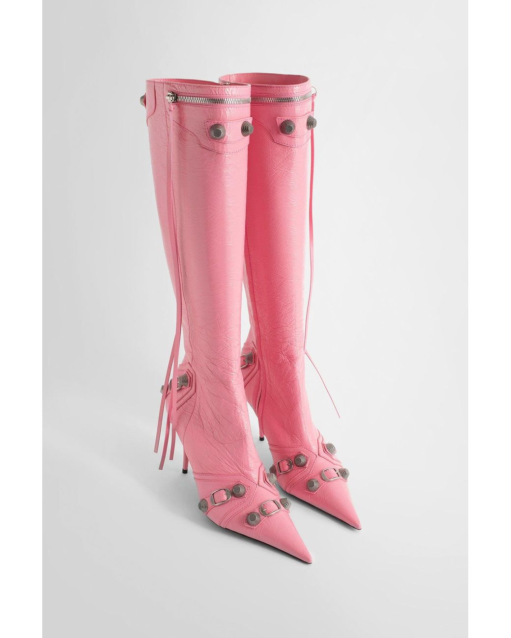 The Balenciaga Boots That Ruled the past  the Upcoming Season  Pink boots  outfit Fashion Balenciaga boots