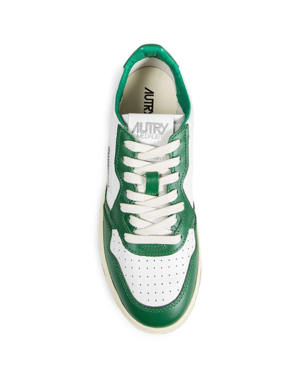 Autry Green Medalist Low Sneakers for men