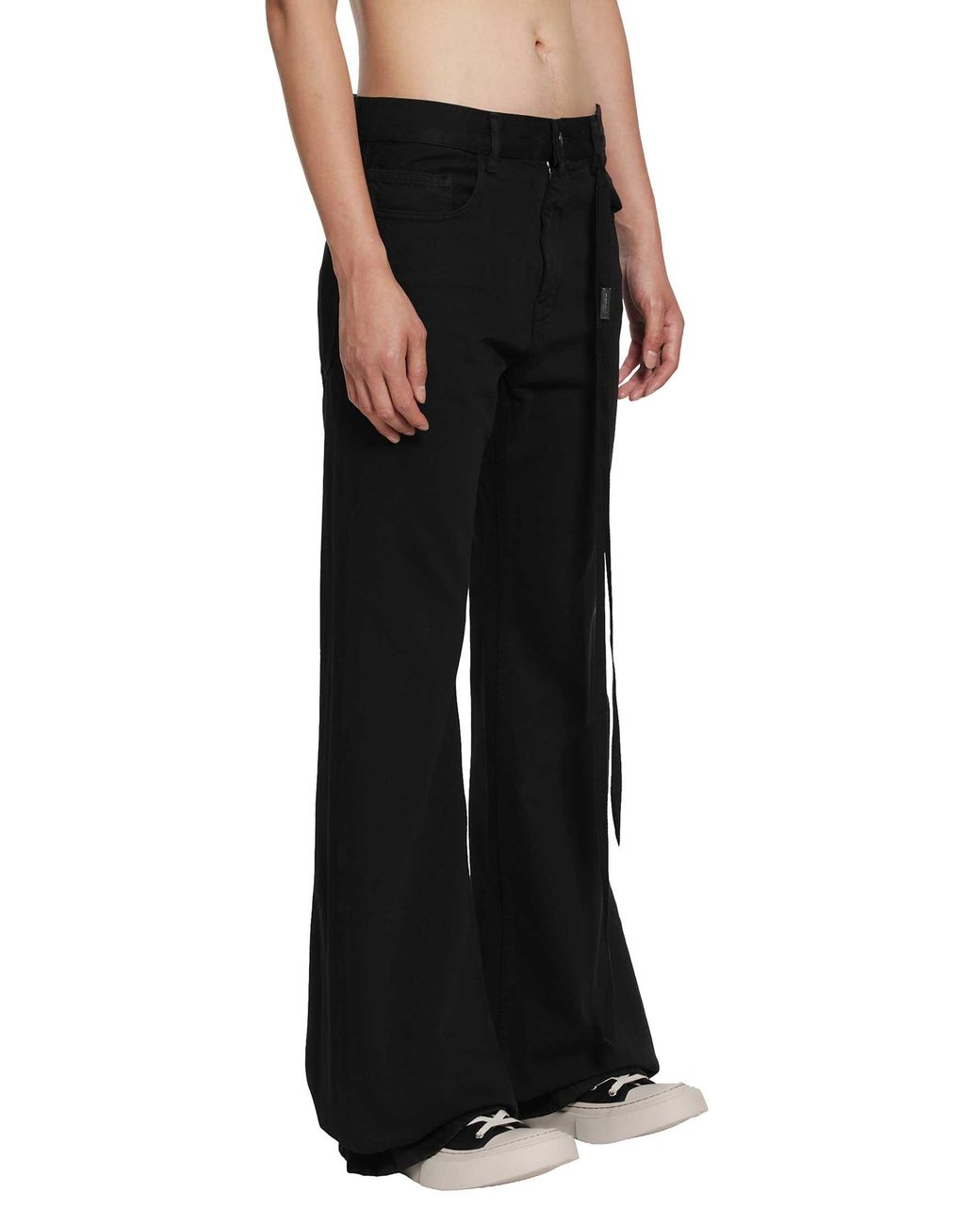 Ann Demeulemeester Black Hamo Bootcut Trousers for men