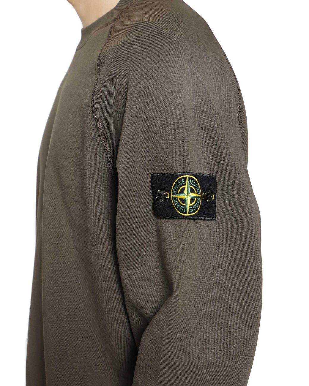 Stone Island Gray 6100008 Crewneck Sweatshirt for men