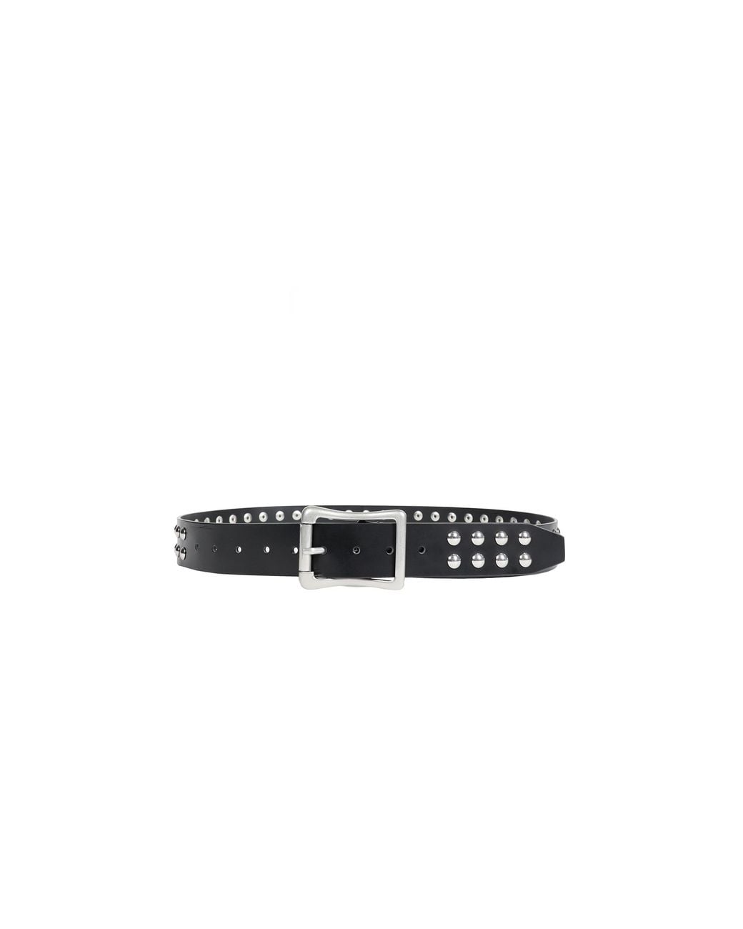 Ann Demeulemeester Black Yoka Belt 40Mm for men