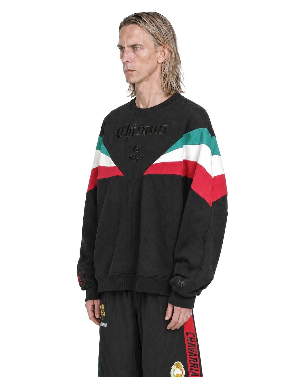 Adidas Black X Willy Chavarria Sweatshirt for men