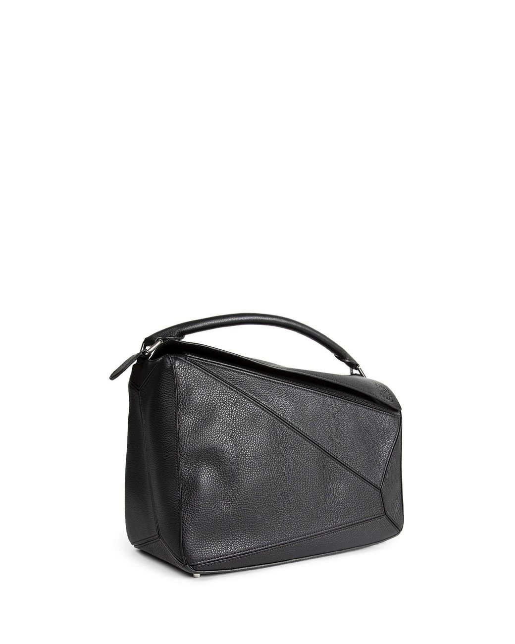 Loewe Black Large Puzzle Bag for men