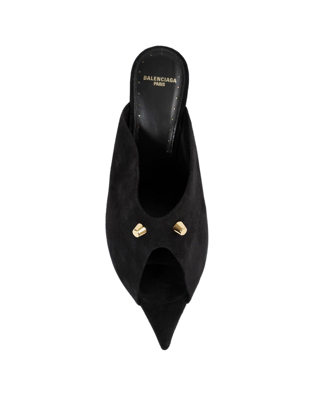 Balenciaga Black Midnight City Mules