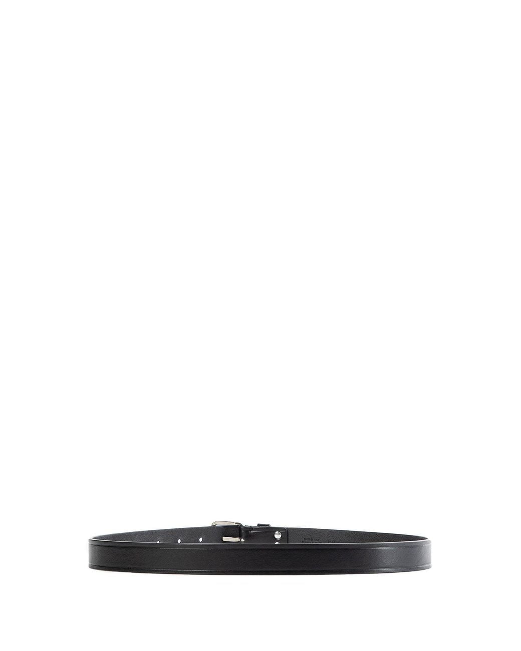 Ann Demeulemeester Black Willow Leather Belt