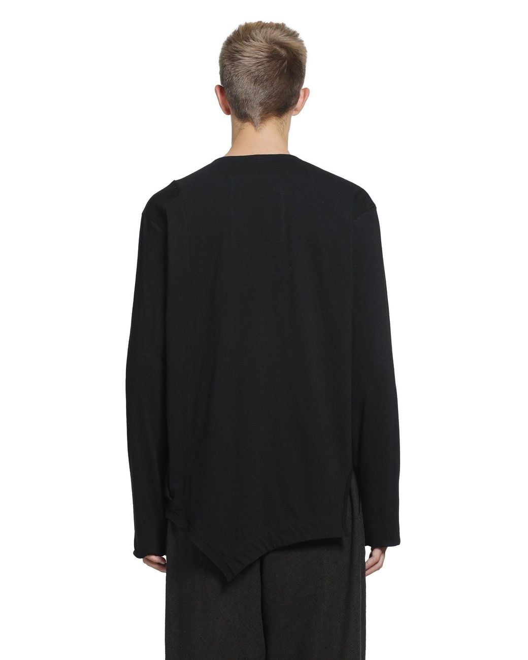 Ziggy Chen Black Classic Henley-Neck T-Shirt for men