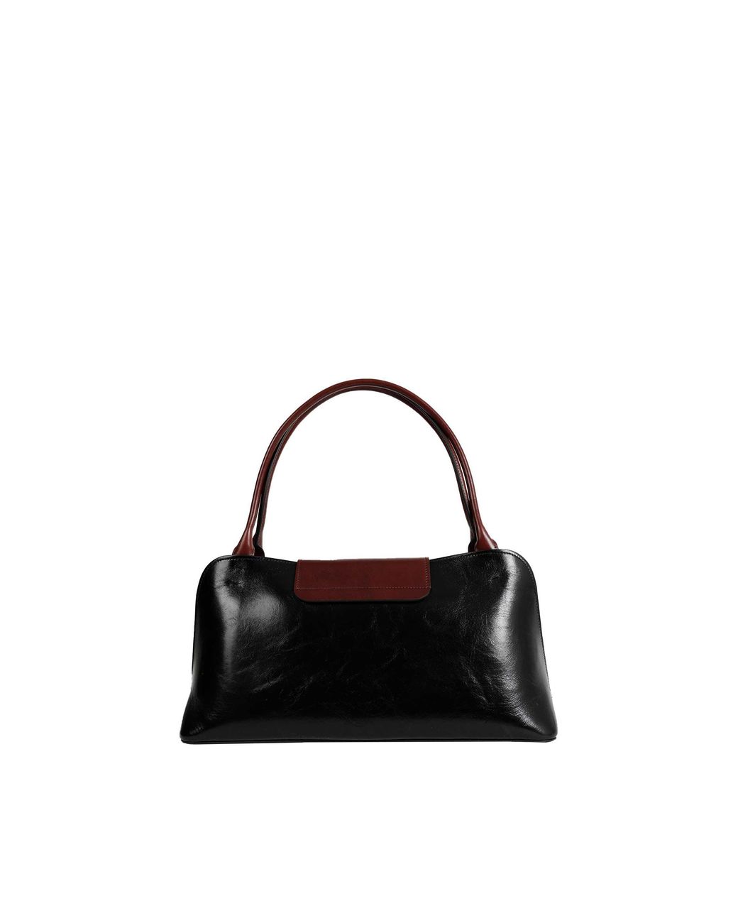 Versace Black Vivian Leather East/West Shoulder Bag
