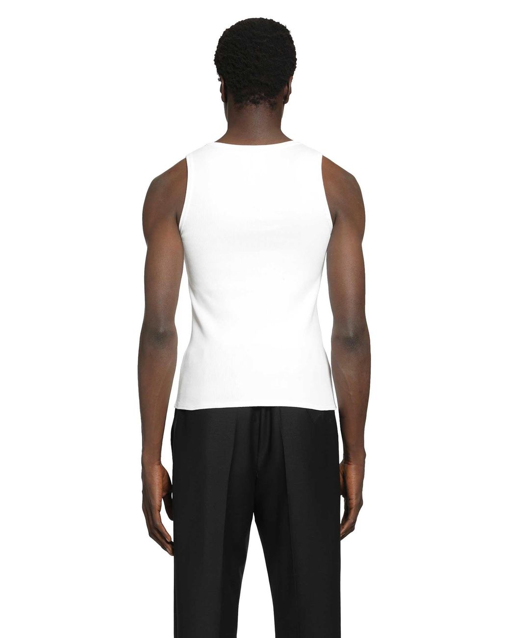 Martine Rose White Expect Perfection Vest for men