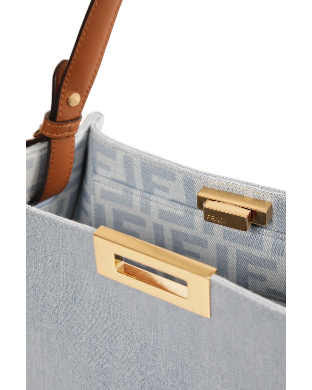Fendi Blue Way Medium Bag