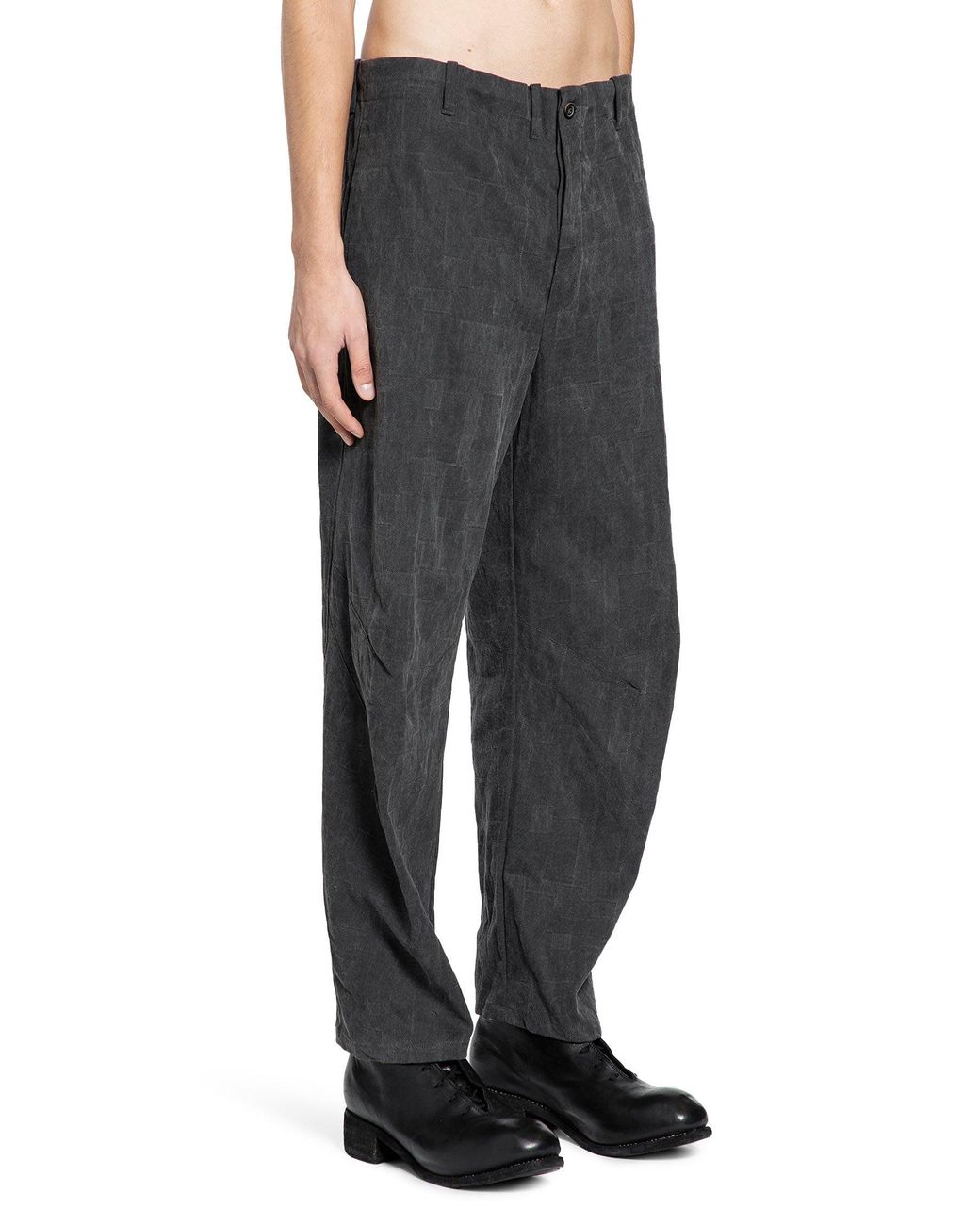 Forme D'expression Gray Arc Pants for men