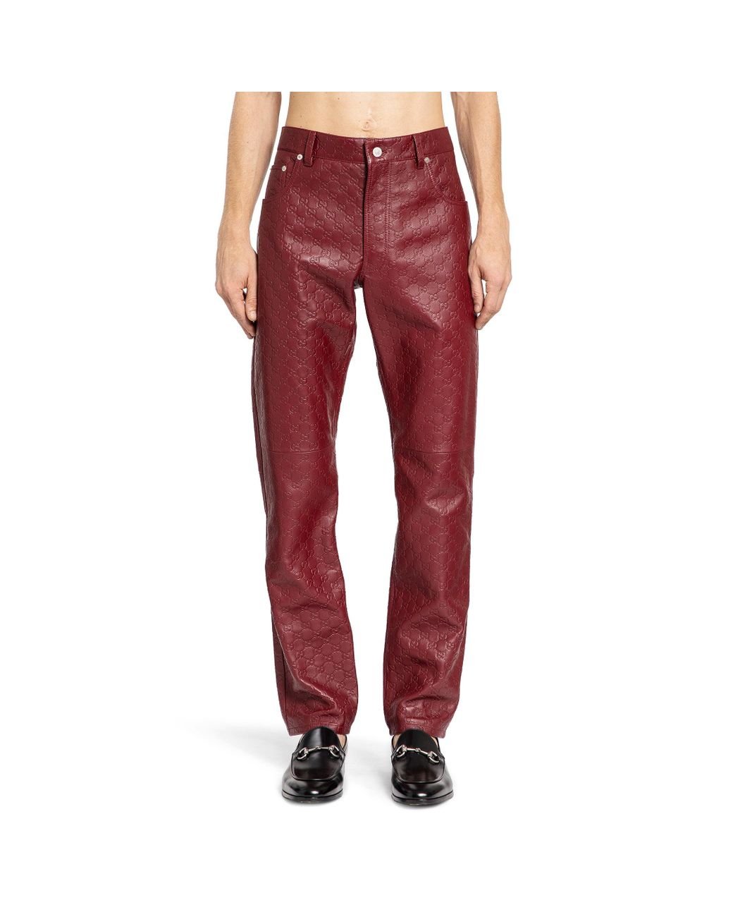 【グッチ】 Trousers - Straight Trousers パンツ GUCCI Straight Pants 31 Denim NVY | eBay