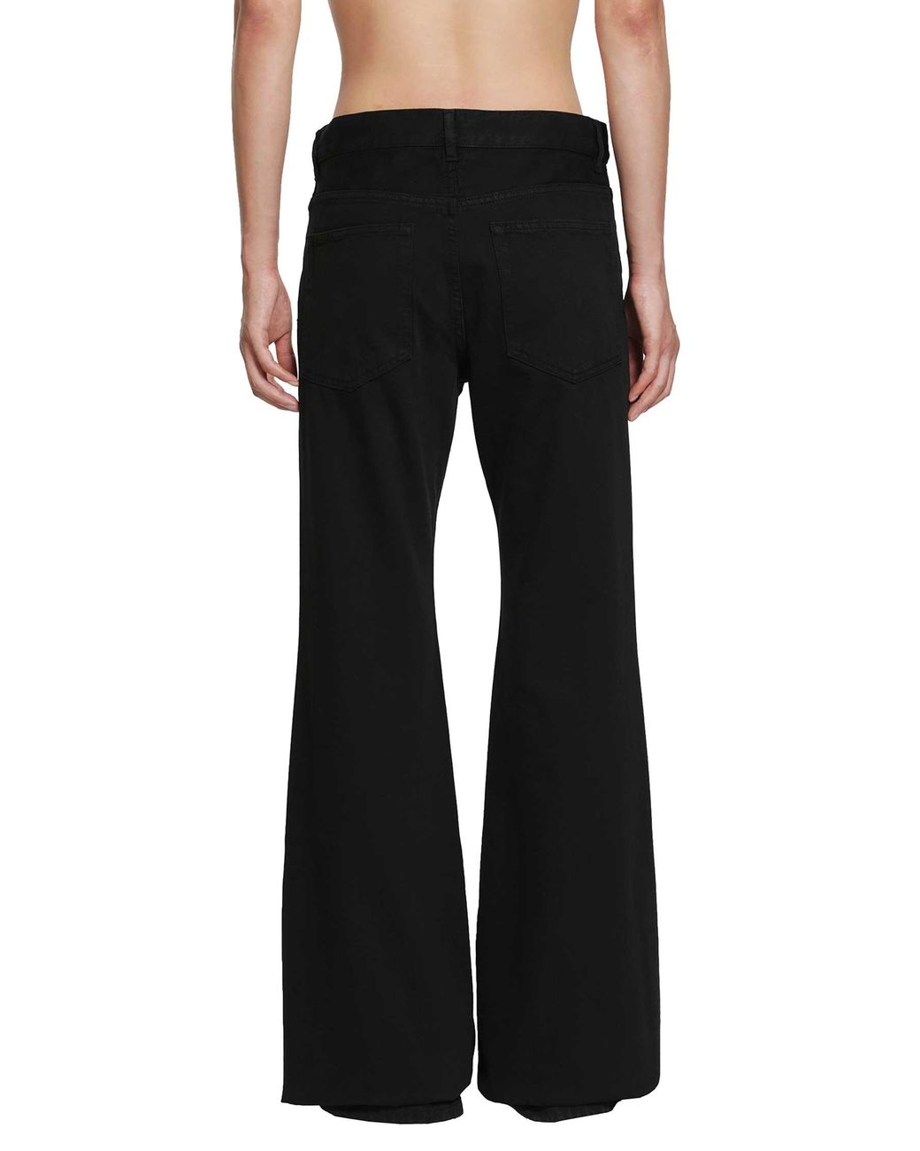 Ann Demeulemeester Black Hamo Bootcut Trousers for men