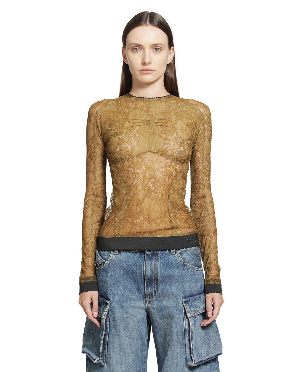 The Attico Blue Top