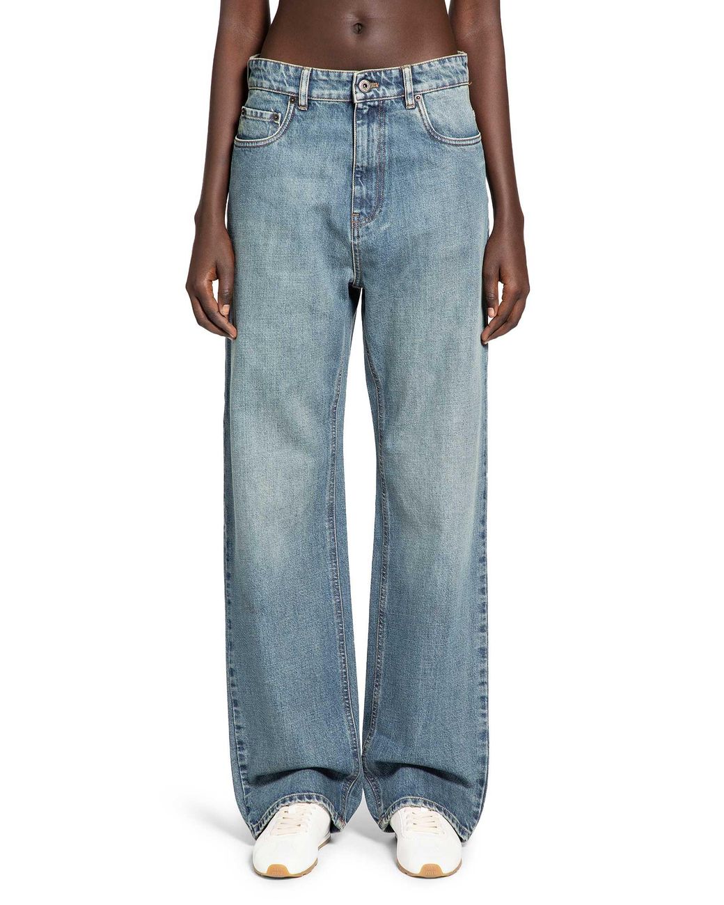 Miu Miu Blue Denim Trousers