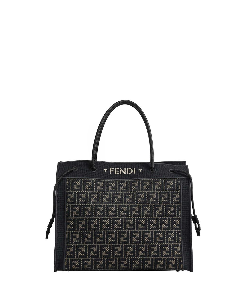 Fendi Black Large Magic Shopper Bag