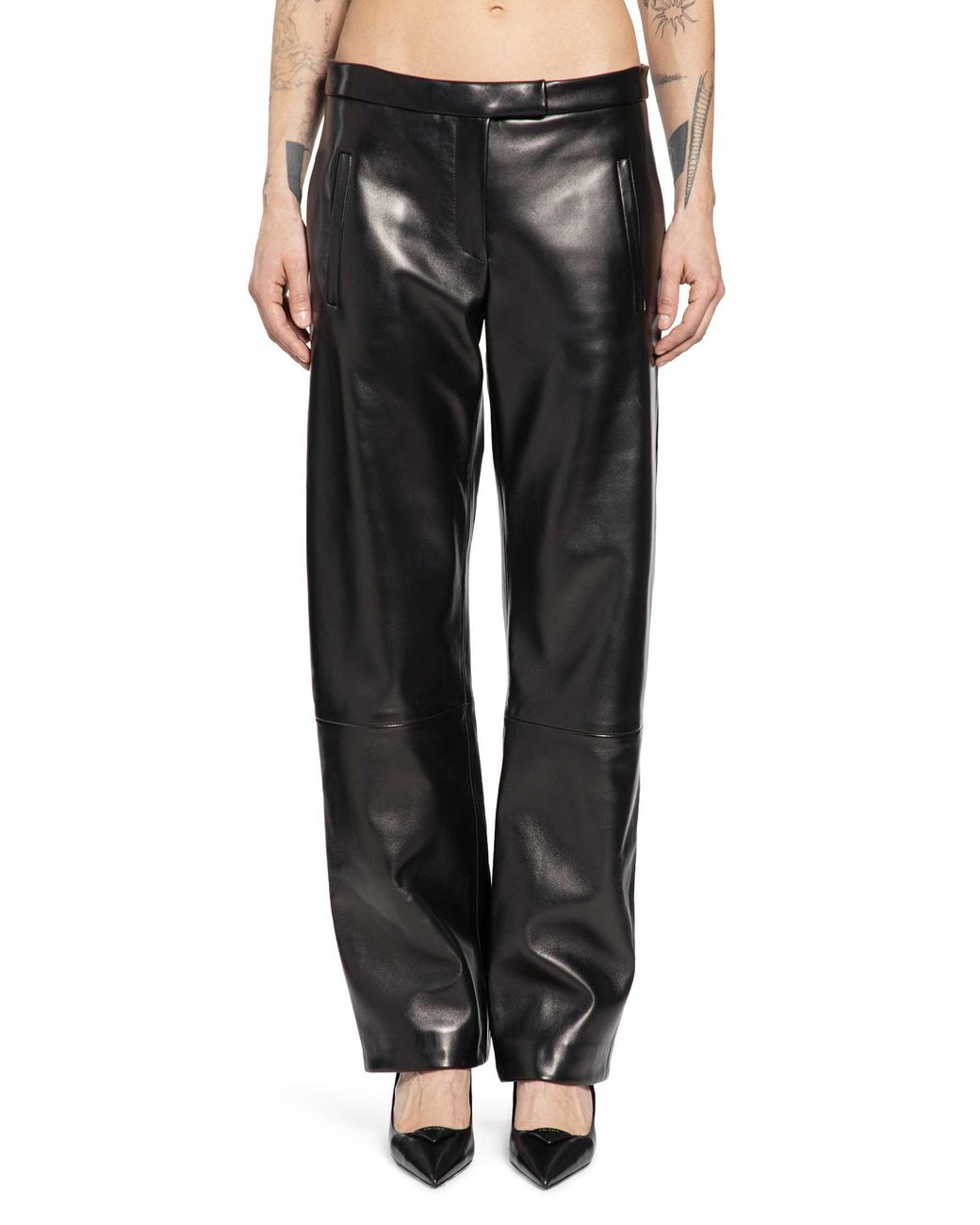 Khaite Black Miles Pants