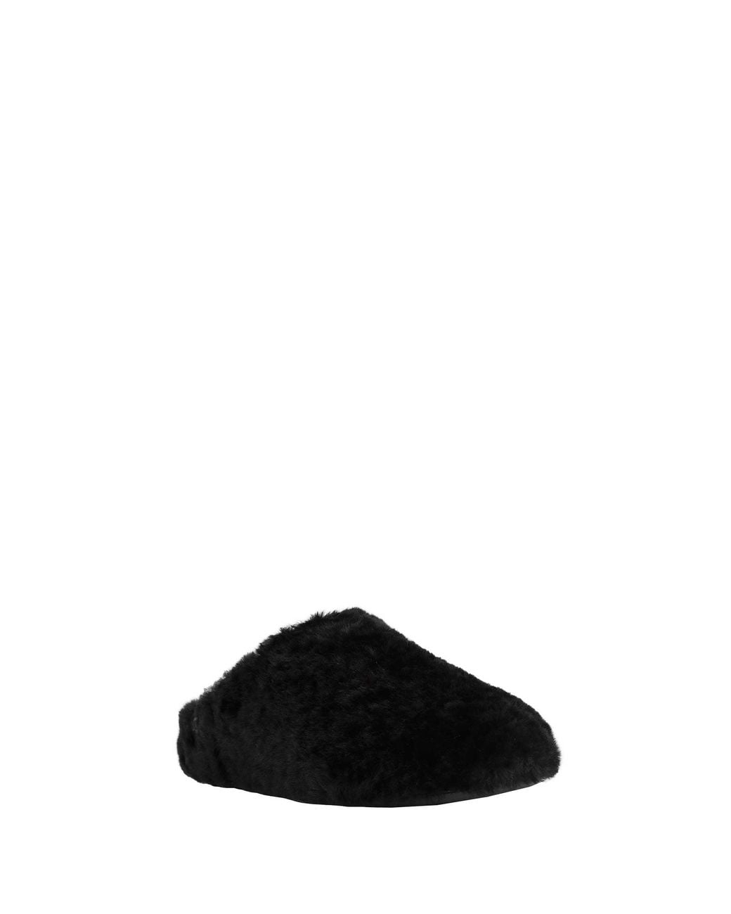 Ugg Black Elea Fluffed Slip-On
