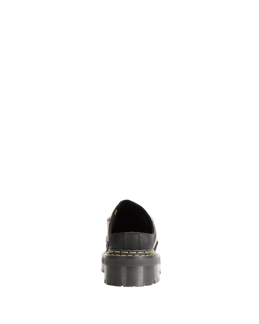 Rick Owens Black Dr. Martens X Quad Sole Megalace Mules for men