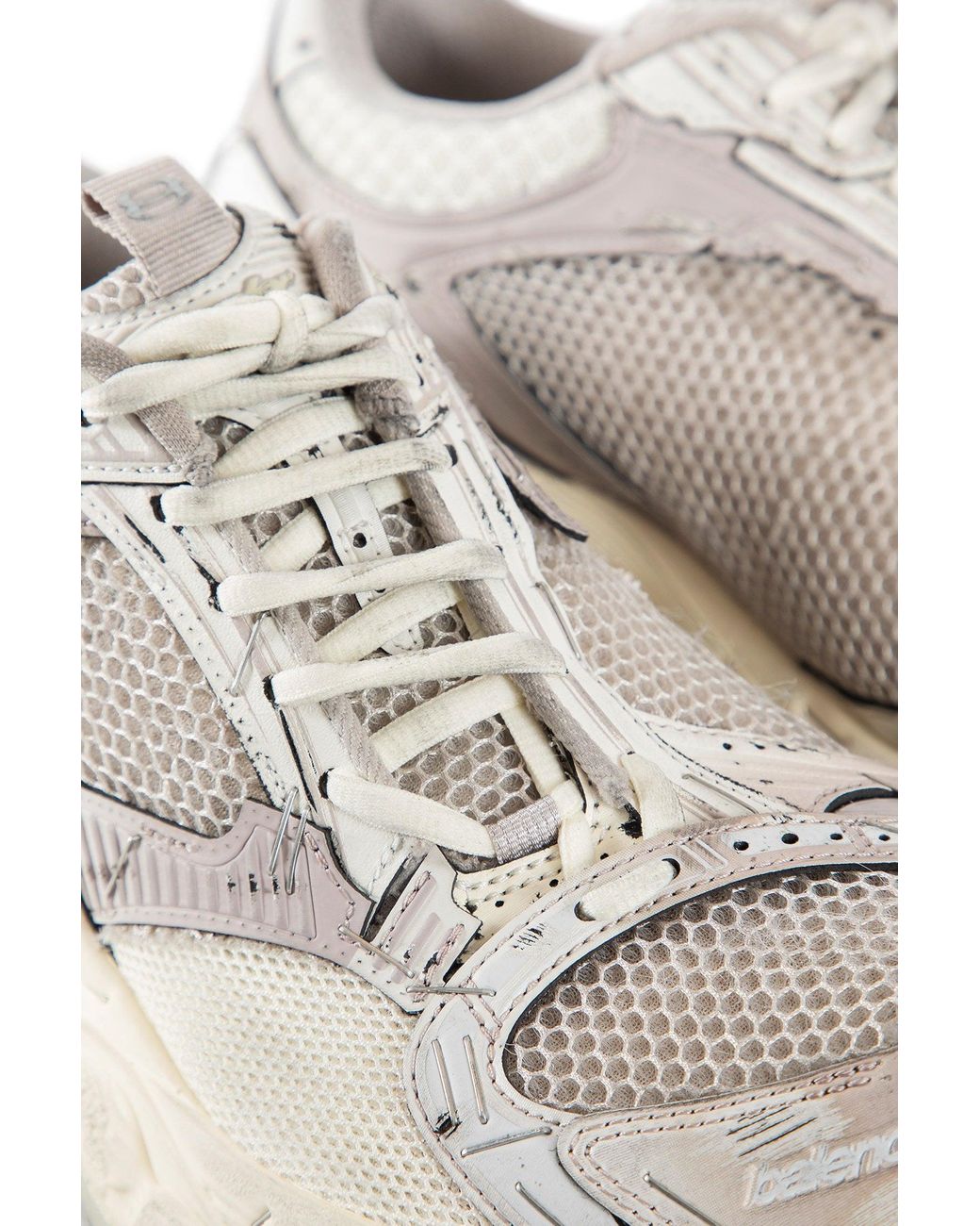 Balenciaga White Stapler Sneakers for men
