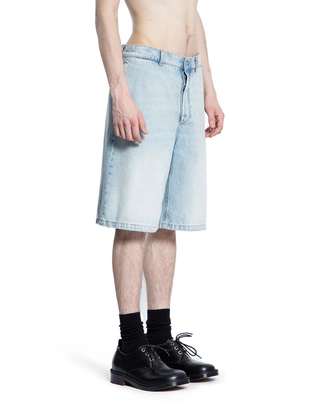 Alexander McQueen Blue Shorts & Skirts for men