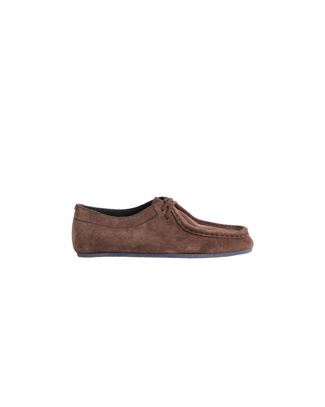 Jil Sander Brown Hood Lace-Up Shoe