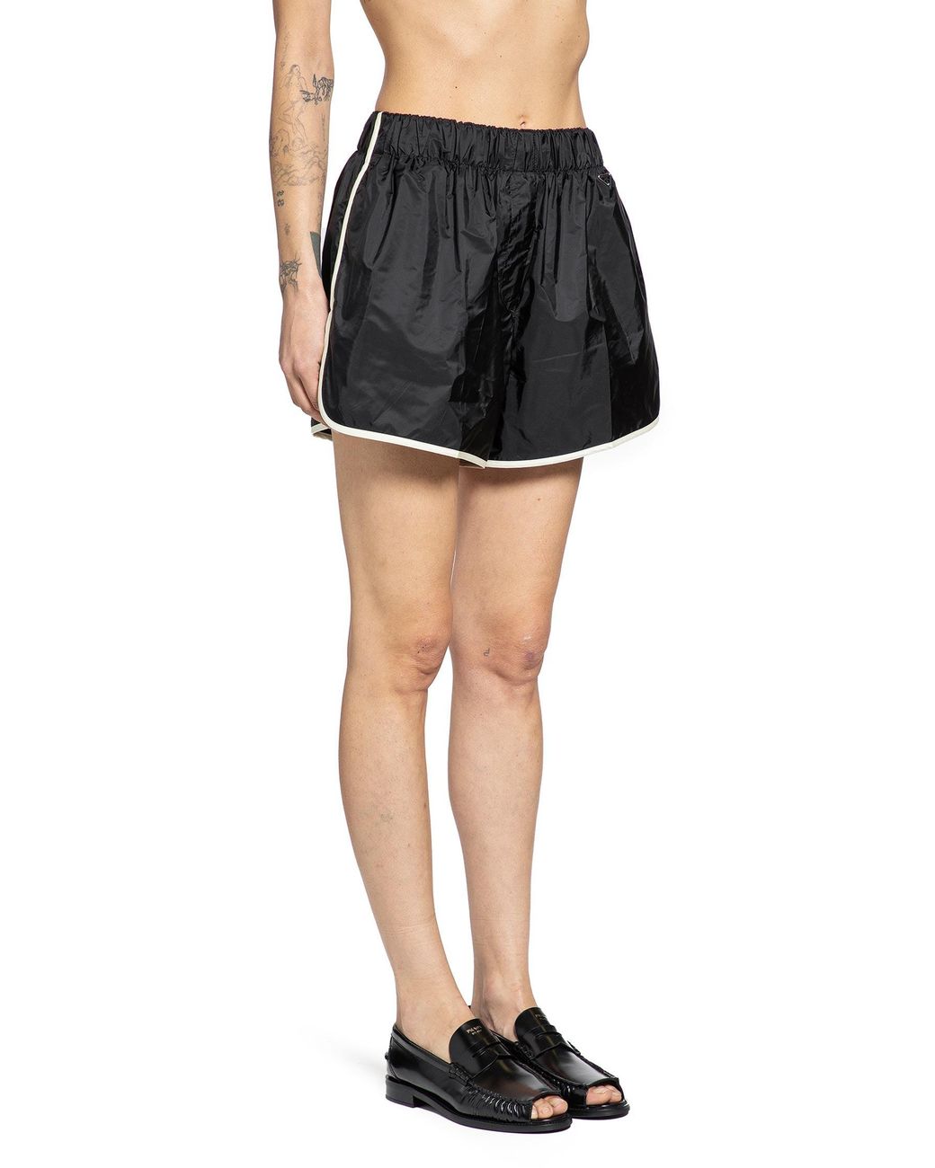 Prada Black Re-Nylon Shorts