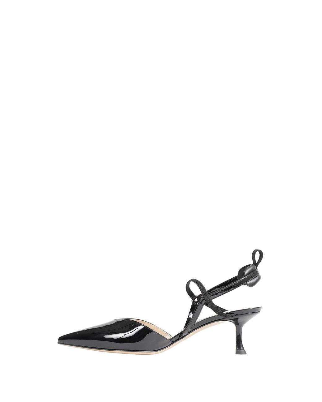 Fendi Black Very Colibrì Slingback Pumps