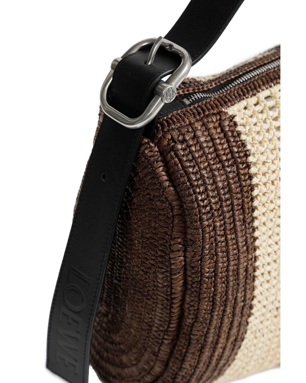 Loewe White Loop Bucket Medium Bag for men